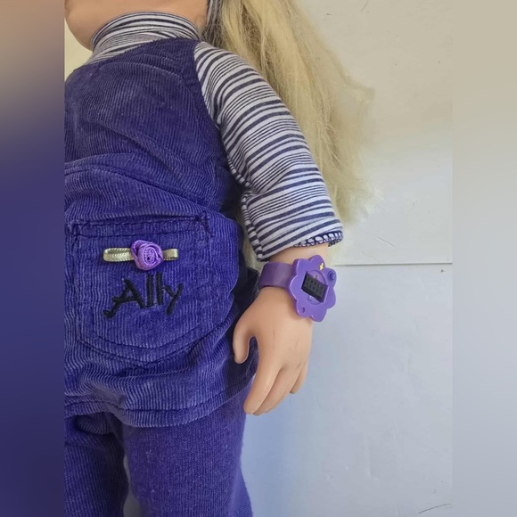 Playmates ~ Vintage 1999 Vinyl Amazing Ally 18" Doll with Accessories - Picture 5 of 10